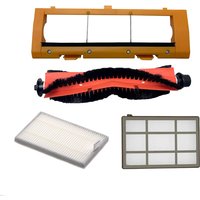 Robot Vacuum Cleaner Roller Brush Cover Dust Hepa Filter for ABIR X5,X6,X8,Genio Navi N600,PANDA EVO Robot Vacuum Cleaner Parts