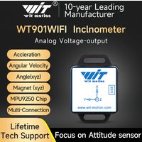 WitMotion WT901WIFI Wireless Accelerometer 9-Axis AHRS Inclinometer(XYZ)Tilt Sensor +Gyro+Angle+Magnet,Support Multi-connection
