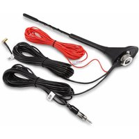 1SET Car Universal Roof Mount Active Amplified DAB + FM Radio Aerial Antenna Mast Car Automobiles Exterior Accessories
