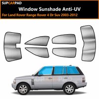 For Land Rover Range Rover 4 Dr Suv 2003-2012 Custom Car Window Sunshade Anti-UV Car Sun Window Visors Sunshade Covers Accessori