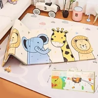 200x180x1.5cm Baby Play Mats Waterproof XPE Floor Playmat Foldable Crawling Carpet Kids Game Activity Rug Folding Blanket Toys