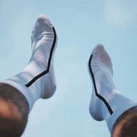 Summer new thin striped socks breathable street style sports socks cotton