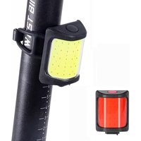 Bike Lights for Night Riding Bicycle Tail Light USB Rechargeable 200 Lumens Warning Light Rear Easy to Install Cycling Lamp