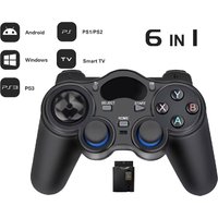 Game Controllor For PS1 PS2 PS3 PC TV Android 2.4GHz Wireless Games Controllor Joystick Console Wireless Gamepad For Playstation