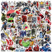 100/200PCS Set: Exclusive Anime & Gundam Stickers โ Waterproof Decals for Luggage, Laptops, and Cars | DIY Decorative Stickers