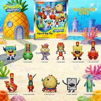 1PC Spongebob Officially Licensed PVC Blind Bag 3D Figurine Bag Clip Anime Figure Keychain Anime Collector Kering Random One