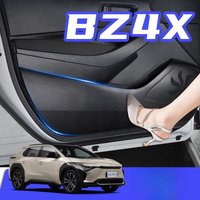 4-piece Set Door Kick Pad for Toyota BZ4X Front and Rear Door Panel Protection Pad Anti Trampling