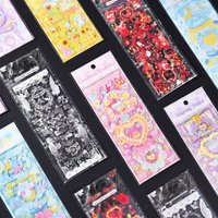 MINKYS New Arrival 4pcs/lot Kpop Photocard Decorative Stickers Laptop Decorative Sticker School Stationery
