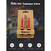 AliExpress NONE Ridenow Tubeless Valve 45/65/85mm Anodized Aluminum Alloy Bicycle Presta Valve Removable Core Air Valve for Road MTB Gravel Bike