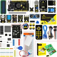 Keyestudio STEM Super Starter Kit With Mega Board +32 Projects For Arduino Starter Kit Electronic DIY Programming Kit +Tutorial