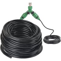 20/30/40/50m Garden Watering Hose 1/4" 4/7mm Hose Micro Drip Irrigation Tubing Sprinkler Lawn Plants Flower Greenhouse Pipe
