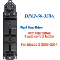 DF82-66-350 DF82-66-350A Front Right Hand Driver Side Power Master Window Switch Control Button,For Mazda 2 DE Demio 2008-2014