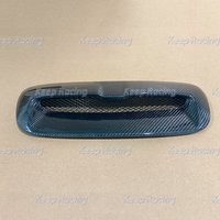 R56 Carbon Fiber Hood Scoop For Mini Cooper S Glossy Fibre Front Bonnet Vent Fiberglass Air Intake Duct Bodykit Cover Trim Part