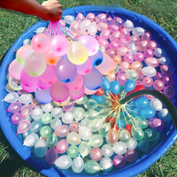 37/111/222Pcs Water Balloons Rapid Injection Funny Summer Outdoor Water Balloon Bombs For Kids and Adults Beach Water Fight Toys
