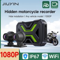 JIUYIN Motorcycle DVR Dual 720p/1080p/2K WiFi Front & Rear Waterproof Camera Recorder Motorcycle Dash Cam Motorbike Black Box image 4