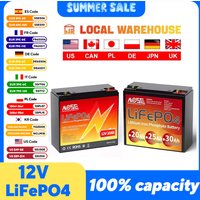 12V 20Ah 25Ah LiFePO4-Akku Lithium-Eisenphosphat-Akkus Deep Cycle für Elektroroller Marine Boot