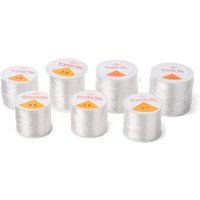 iYOE 0.5-1.5mm Elastic Cord String Transparent Elastic Thread For Jewelry Making Diy Bracelet Necklace Beaded Accessories