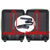 Luggage Strap for Rimowa Luggage and Replacement Belt Rimowa Suitcase Luggage Buckle Luggage Fixed Belt for Rimowa Accessories