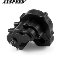 AXSPEED Metal RC Car Transmission Gearbox for 1/18 RC Crawler FMS FCX18 LC80 Upgrade Parts