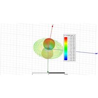 AT41 For Spectrum Signal Analyzer Compatible 0.6-7G UWB Antenna Archimedes Spiral Antenna Left/Right-Handed Circular Polarizatio