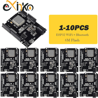 1-10pcs ESP32 For Wemos D1 Mini For Arduino UNO R3 D1 R32 WIFI Wireless Bluetooth Development Board CH340 4M Memory One ESP 32