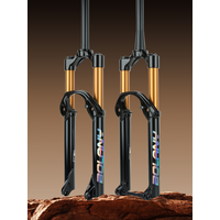 AliExpress BOLANY Bike Fork MTB Air Fork 36mm Stanchion 160mm Trave Boost Air Suspension 9x100mm QR 15x110mm Bicycle Fork 26/27.5/29inch