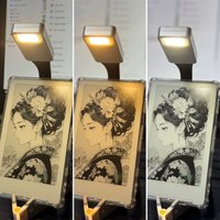 LED Reading Lamp for XTEINK X3 X4 Ink Screen E-Book Reader Night Reading Light Rechargeable Book Clip Light Gamer Boy Girl Gifts