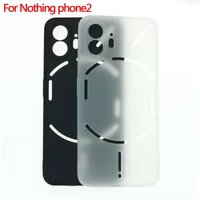For Nothing Phone 2 1 Phone2 1 Case Sand Matte Soft Silicone Full Protect Anti-fall Anti-fingerprint Cover Shell Fundas Phone1