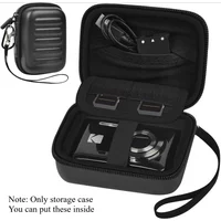 Digital Camera Case for KODAK PIXPRO FZ55/ FZ45/ FZ53/ FZ43 16MP Video Vlogging Cameras, Travel Storage Holder Bag with Mesh Poc