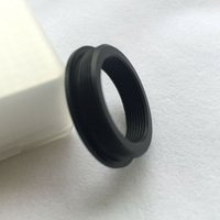 Adapter RMS Thread to 25mm M25 for Nikon Leica Microscope objective flat