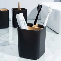 Elektrische Zahnbürstenhalterung für Badezimmer Zahnpasta-Zahnbürstenständer Kunststoff-Aufbewahrungsbox Badezimmerzubehör