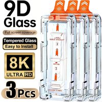 NNBILI 3pcs Tempered Glass Screen Protectors, for Samsung for Galaxy S26 S25 S24 Ultra S25 S23 S22 S21 Plus FE ,Easy to Install