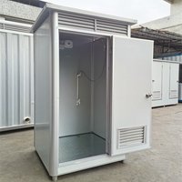 Single mobile shower room Outdoor simple shower room Construction site bathroom changing room Removable