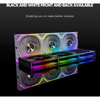 Jungle Leopard Interstellar V2RS 120mm ARGB Modular Wireless Splicing Infinite Mirror Ventilador Fans
