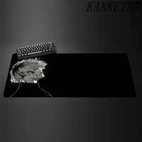 Japan Anime Tokyo Ghoul Mouse Pad Black and White Kaneki Ken Desk Mat Gaming Accessories Laptop Pads Gamer Extended Table Carpet