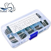 50PCS/lot Electronic Component Assortment Kit 74HC00 74HC02 74HC04 74HC08 74HC14 74HC32 74HC138 74HC164 74HC165 74HC595 amplifie