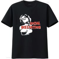 Social Distortion T Shirt Cotton Black Men All Size S to 5XL NB1044 long or short sleeves vintage Washed Slightly Soft