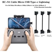 RC-N1 Cable Micro USB Type-C Lightning For DJI Mini 3Pro/Mavic 3/Mini 2/Mavic Air 2/Air 2S/Mavic 2 Drone Controller Accessorie