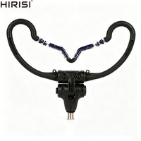 Hirisi U-Shaped Carp Fishing Rod Rest Head Rubber Anti-Slip Rod Holder Bank Stick Rest Pole Support Fishing Accessories AC301