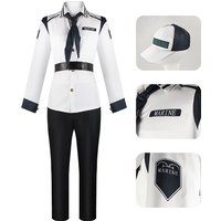Navy Cosplay Live Action Costume Disguise Adult Men Uniform Top Pants Fantasy Outfit Man Halloween Suit