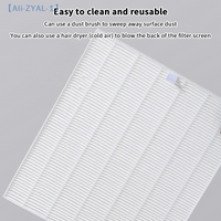 【ZYAL-1】Nail Dust Collector Replacement Filter Nail Vacuum Cleaner Filter Manicure Screen Plate Brushless Dust Extractor Filter