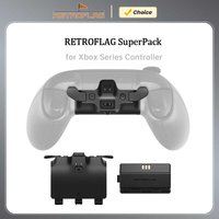 RETROFLAG SuperPack for Xbox Series Controller,Gaming Accessories with Rechargeable Xbox Series Controllers SuperPack