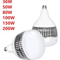 30W 50W 100W 150W 200W Lighting For Home Industrial Garage Lamp E26 E27 E39 E40 Led Bulb 220v Lampara Led Light Bulbs High Power
