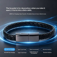 Bracelet câble USB Portable charge rapide USB Micro Type C cordon de chargeur pour iPhone 14 13 12 11 Pro Max X Samsung Xiaomi Huawei
