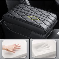 Car Strip Armrest Cushion Mat Auto Center Console Pad Memory Foam Armrest Box Hand Rest Pillow Universal Fit for Most Vehicles