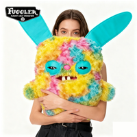 Original Fuggler 16inch Ugly Teeth Monsters Plush Toys Kawaii Bigg Plushies Pillows Cute Pleuche Halloween Birthday Doll Gifts image 4