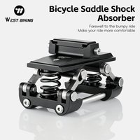 AliExpress West Biking WEST BIKING Air Seat Bicycle Saddle Suspension Device Folding Bike Road MTB Light Shocks Spring Shock Absorber Comfort Cycling
