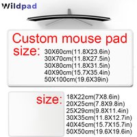 Custom Mouse Pad Print Diy Large Playmat Gaming Customized Mat XXL Size Gamer Office Mousepad OEM Logo Bulk Discounts Desk Mat