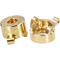 OGRC 6.7g Brass Steering Knuckles Front Steering Blocks for Axial SCX30 1/30 Upgrade Parts
