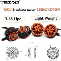 4 Stück YSIDO 1505 bürstenloser Motor 2650KV 3750KV 3-6S Lipo 1,5mm Welle 9N12P für RC FPV Racing 2,5-3,5 Zoll Cinewhoop Drohnen